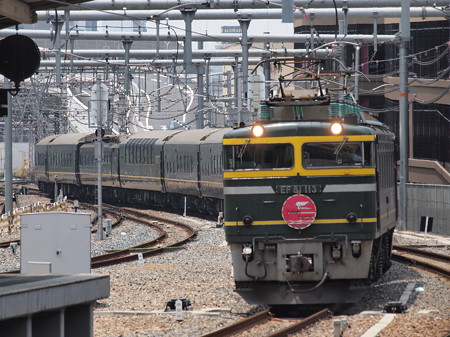 EF81 トワイライトエクスプレス 東海道本線大阪駅