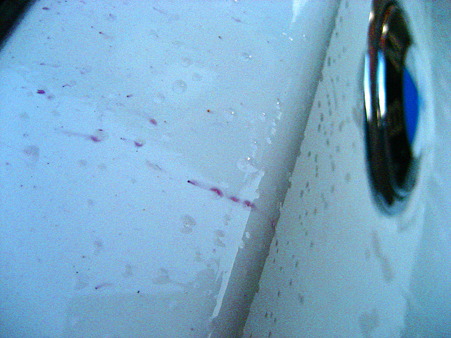 ボディの鉄粉除去