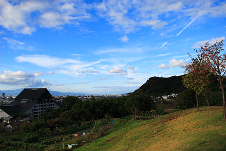 悠創の丘より望む山形市内