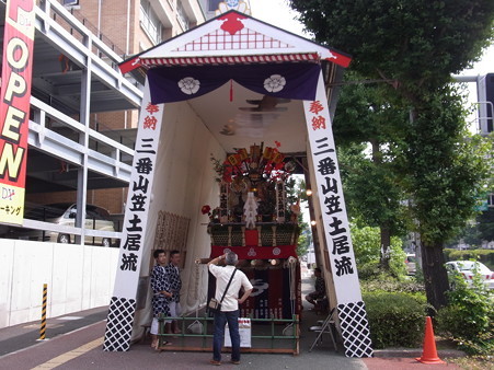 35 博多祇園山笠 土居流 舁き山 肥後国熊本藩主 加藤清正(清正公武勲(せいしょうこうのぶくん)) 2012年 写真画像2