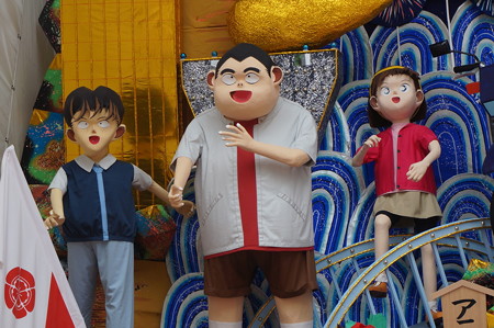 09 2014年 博多祇園山笠 飾り山笠 アニメ名探偵コナン (5)