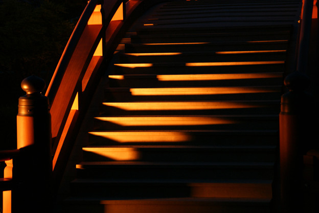 反橋の光の階段！（100430）