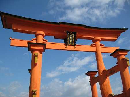 100815 厳島神社鳥居 その2