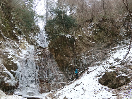 似位滝の氷瀑